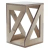 Pitagora Platinum Stool by Antonio Saporito