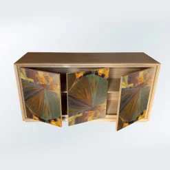 Pittura Quattro Polychrome Sideboard by Mascia Meccani