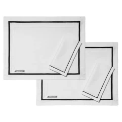 Placemats and Napkins - White