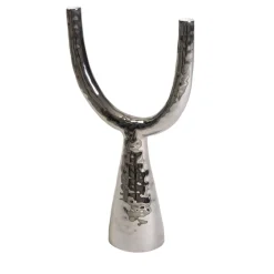 Platinum Ceramic Candelabra