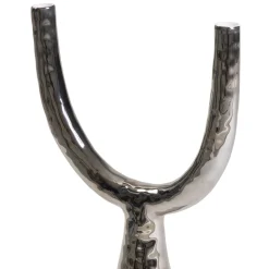 Platinum Ceramic Candelabra