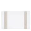 Plissè White & Marble Bath Mat