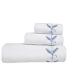 Plumes Set of 3 Bath Towels