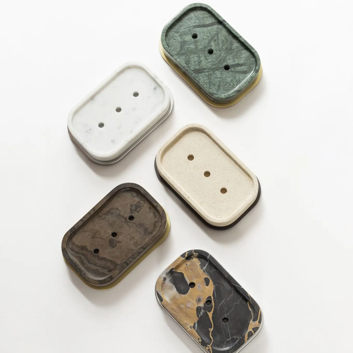 Polo Marble Rectangular Soap Bowl #2