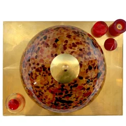 Polychrome Dome Ceiling Lamp #3