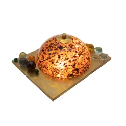 Polychrome Dome Ceiling Lamp #4