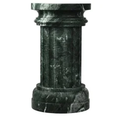 POR TAN TE Satin Green Guatemala marble Column Vase