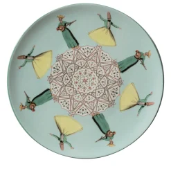 Porcelain Costantinople 2 Set of 2 Dessert Plates