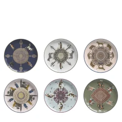 Porcelain Costantinople B Set of 6 Dessert Plates