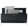 Portariviste Black Leather Magazine Holder