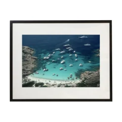 Porto Rotondo Framed Print by Slim Aarons