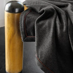 Portofino Dark Gray Plaid