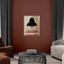 Portrait Multicolor Tapestry #2