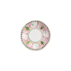 Poseidon 18-Piece Pink Plate Setting