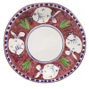 Poseidon Set of 6 Round Plum Charger Plates 38cm