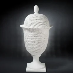 Potiche Palladio White Table/Floor Lamp