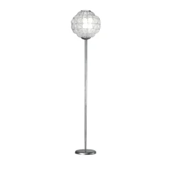 Pouf Floor Lamp