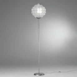 Pouf Floor Lamp