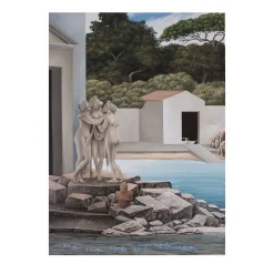 Presso di Voi Riposino le mie ceneri etrusche Painting