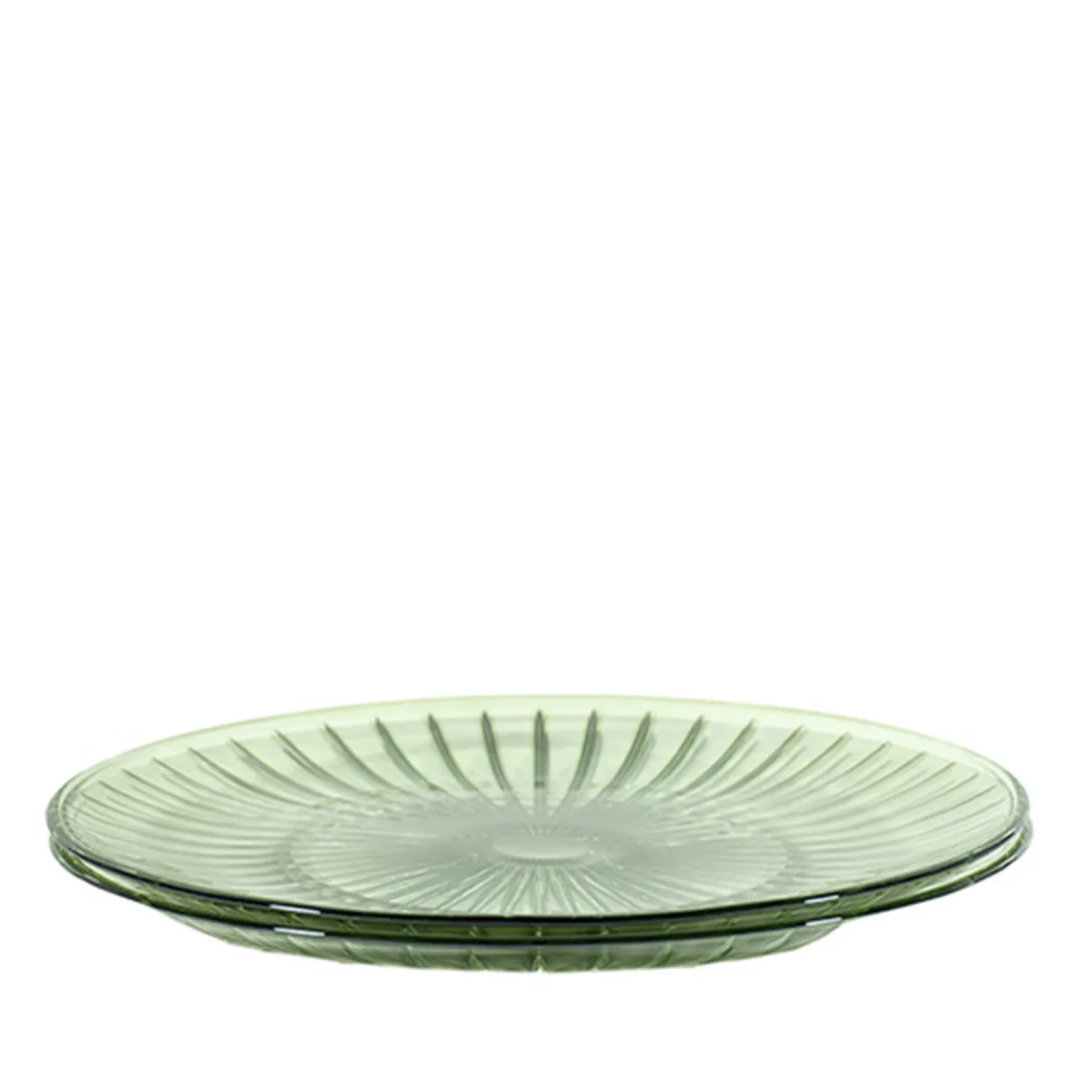 Prestige Set of 2 Green Dinner Plates