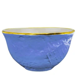 Preta Oro Set of 6 Blue Bowls 14cm