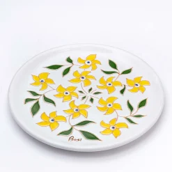 Primavera Gialla Yellow and Green Decorative Plate
