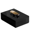Priora Rectangular Glossy Black Box