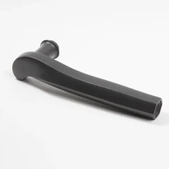 Prisma Matte Black Door Handle by Nicole Valenti
