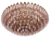 Prismatico Amethyst Glass Ceiling Lamp