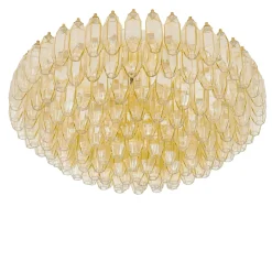 Prismatico 12-Light Amber Ceiling lamp