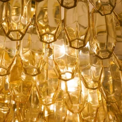 Prismatico 12-Light Amber Ceiling lamp