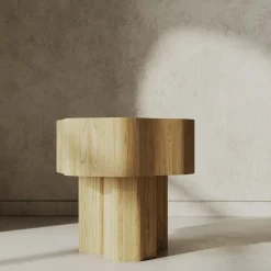 Procida Oak Side Table