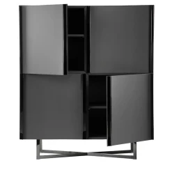 Profile Black Nickel Cupboard