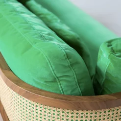 Promenade Green Sofa by Philippe Nigro