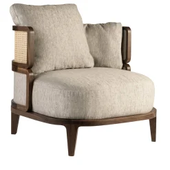 Promenade Wood Lounge Chair by Philippe Nigro