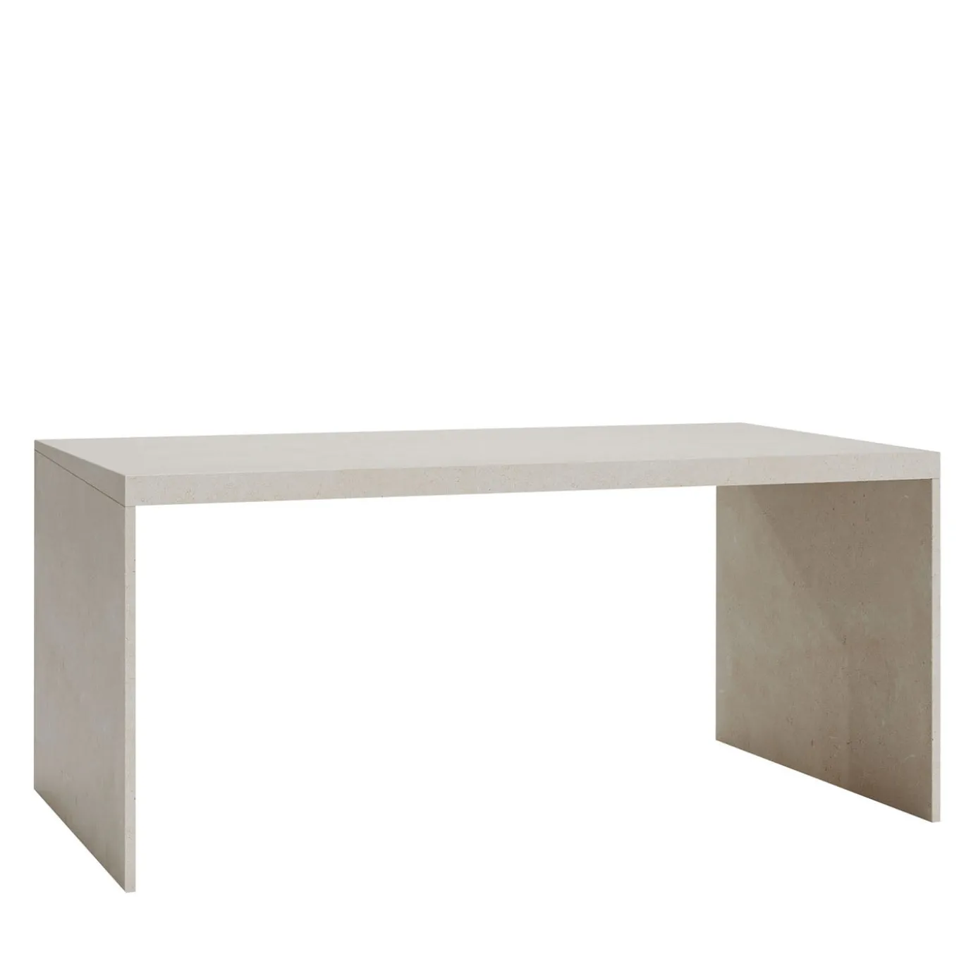 Prospettive Rectangular Stone Writing Table by Gumdesign