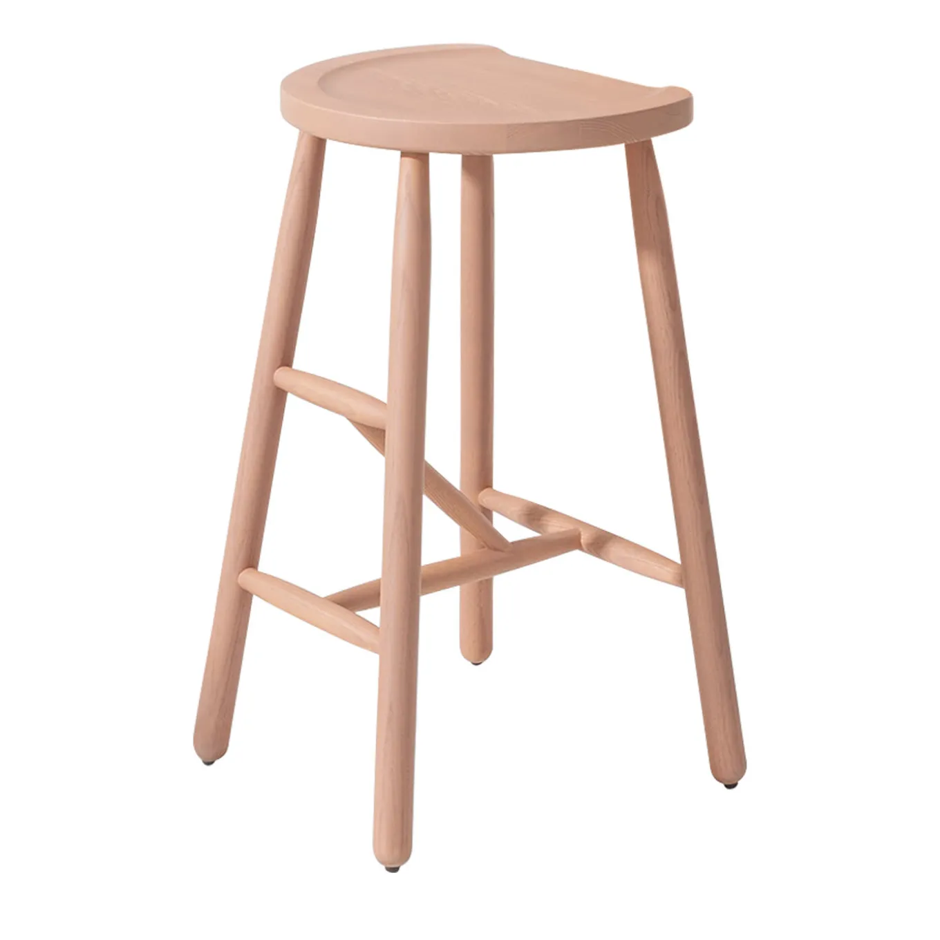 Puccio 711 Pink Stool by Emilio Nanni