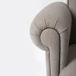 Pulce light gray armchair