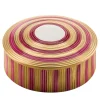 Purple & Gold Belle Epoque Round Box