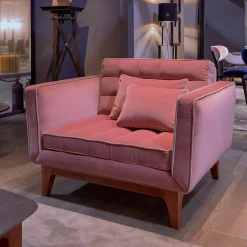 Purple Yvan Armchair