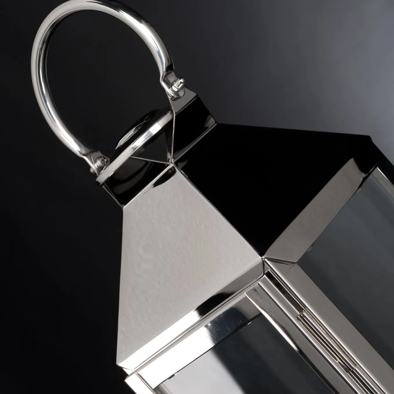 Pyramid Medium Tall Lantern