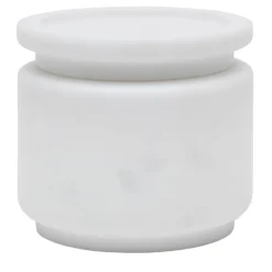 Pyxis Small White Michelangelo Jar by Ivan Colominas