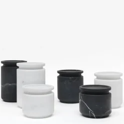 Pyxis Small White Michelangelo Jar by Ivan Colominas