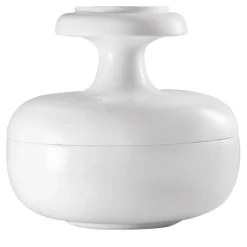 Pyxis white container and serving dish