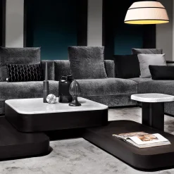 Quadri Tondo 9150 Set of 4 Accent Tables by Gianluigi Landoni