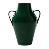Quartara Green Ceramic Vase