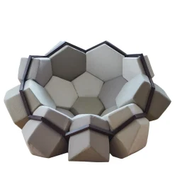 Quartz Ecological Armchair by CRTL ZAK and Davide Barzaghi