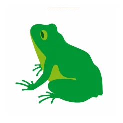 Quattordici, la Rana Silkscreen Print by Enzo Mari