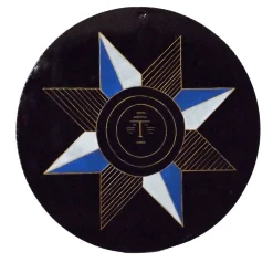 Quattro Soli Metal Decorative Plate