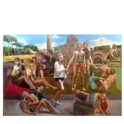 Quinta del Foro Oil on Linen Painting